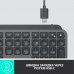 Клавиатура Logitech MX Keys Advanced Wireless Illuminated Graphite